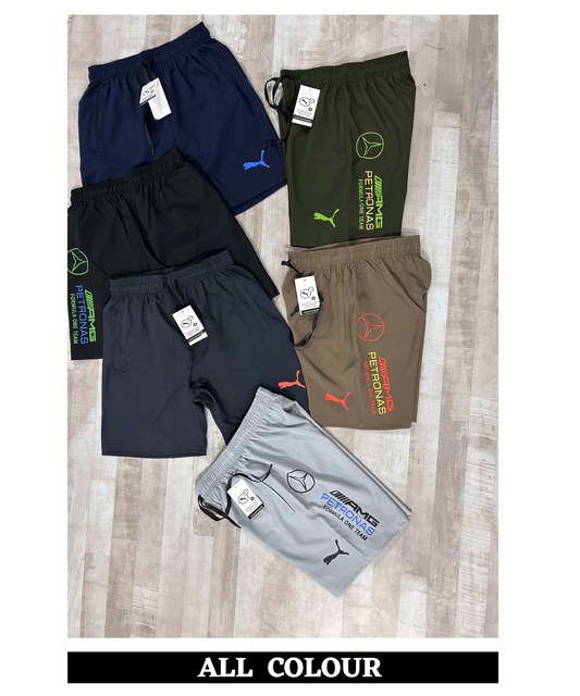 Imported Ns Parachute Lycra Shorts (15% Lycra GSM 130)