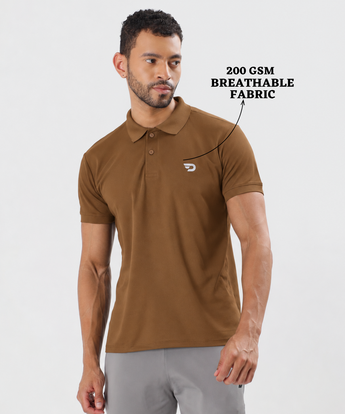 Premium imported Matty Lycra Polo T-shirt | GSM 200 | Regular Fit | DOD