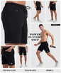 Hybrid Fit Shorts - Imported Dobby Lycra  (GSM 260)