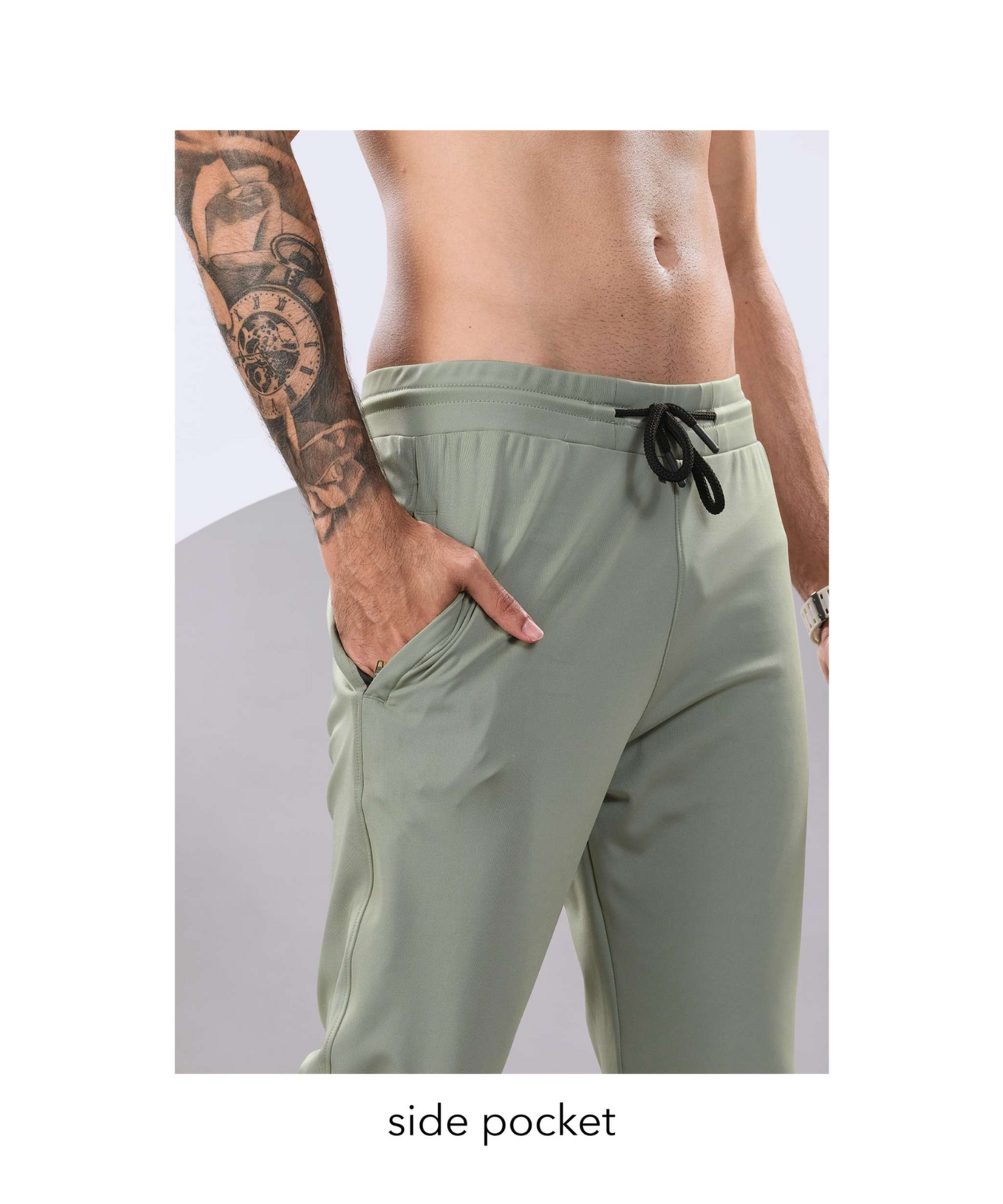 Essential Track Fit –  Imported 4Way Taiwan Lycra (280 GSM )