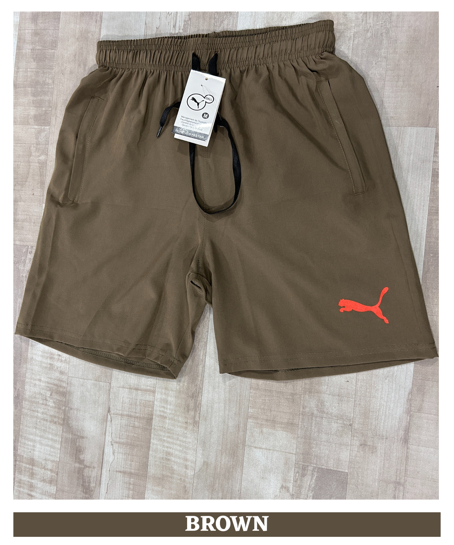 Imported Ns Parachute Lycra Shorts (15% Lycra GSM 130)