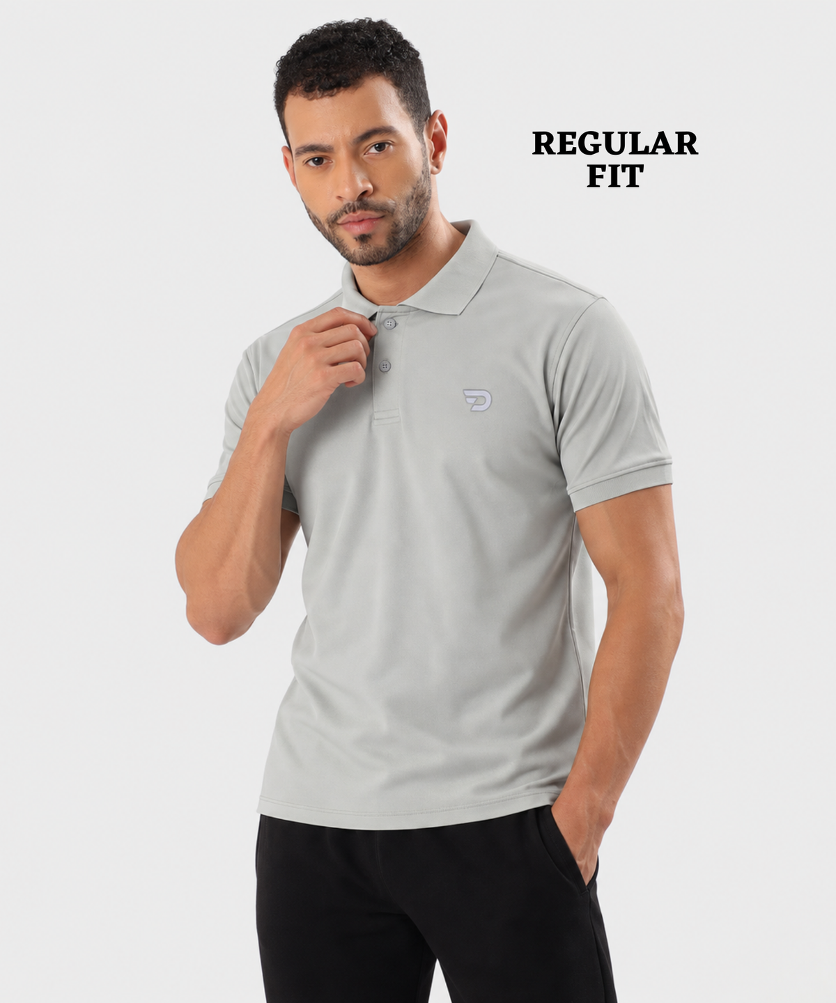 Premium imported Matty Lycra Polo T-shirt | GSM 200 | Regular Fit | DOD