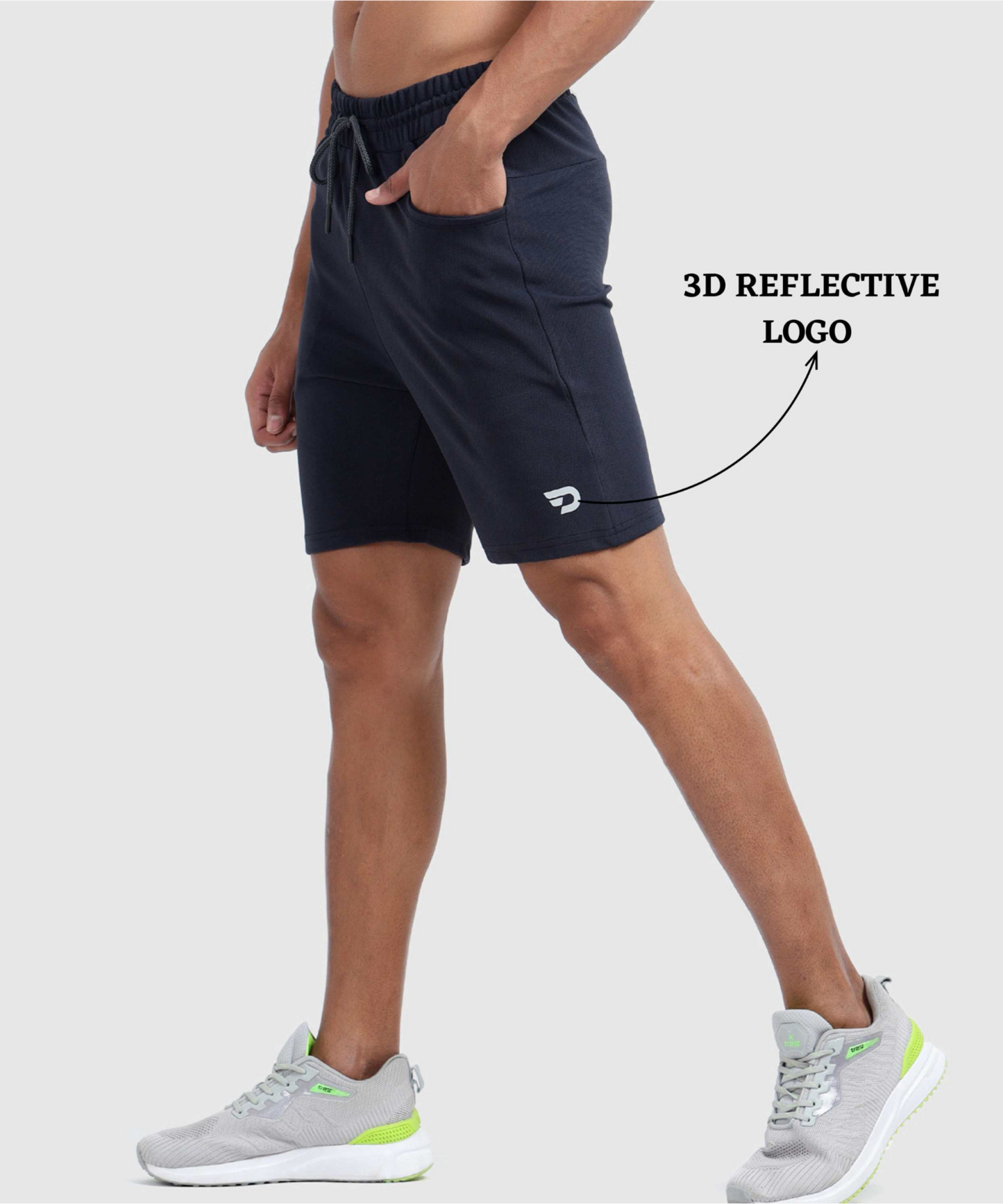 Hybrid Fit Shorts - Imported Dobby Lycra  (GSM 250)