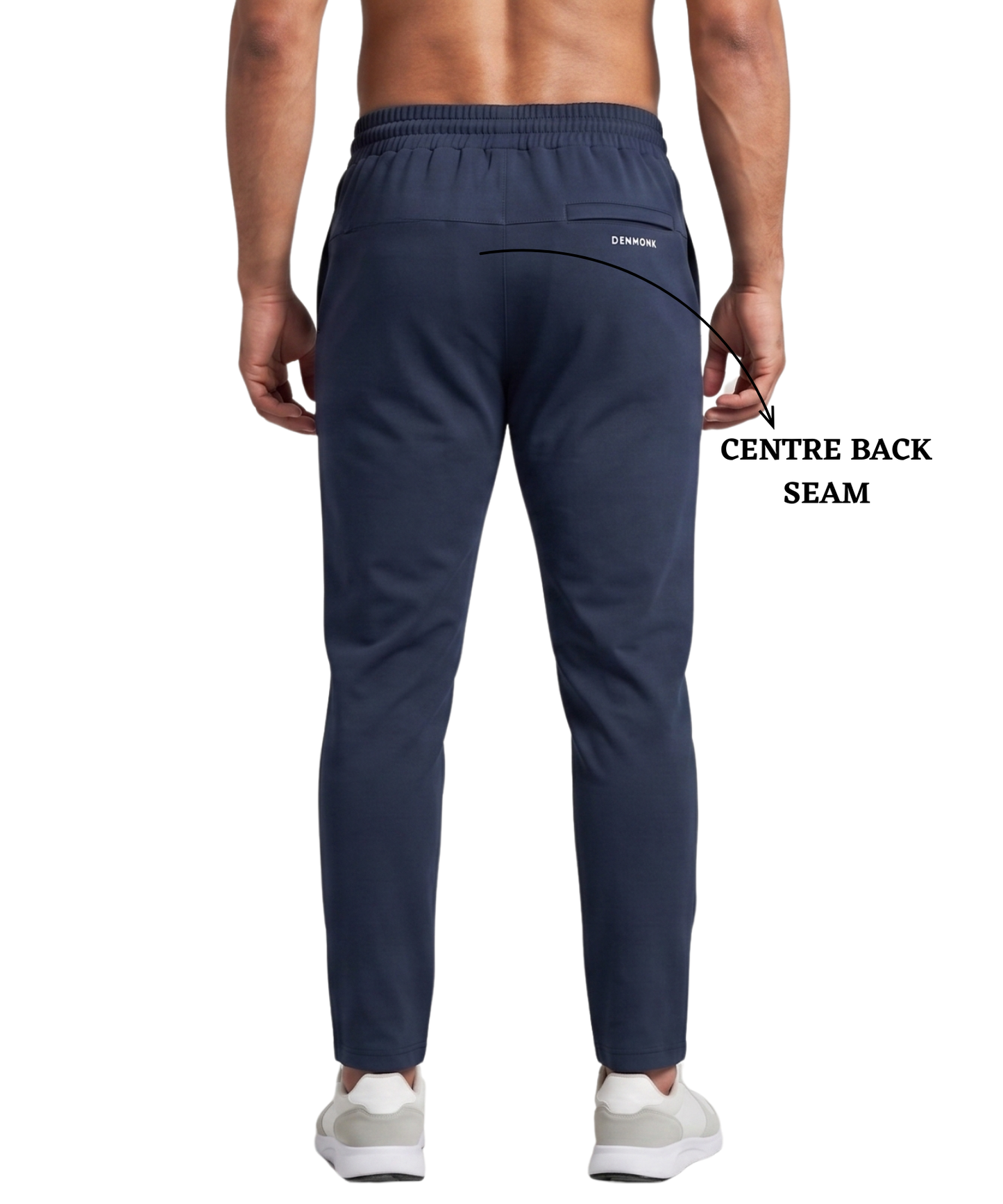 Imported Dobby Lycra Trackpants | GSM 280 | With Back Pocket | Slim Fit