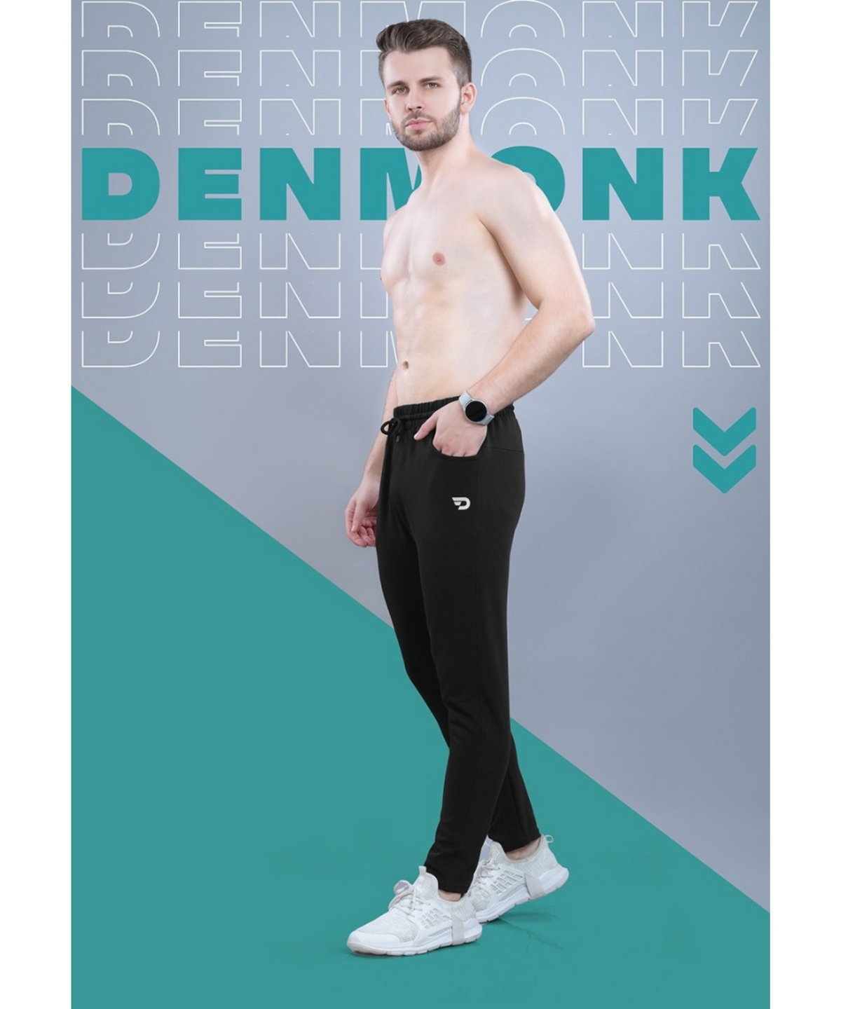 D-Pocket Trackpant – Imported Dobby Lycra With Back Pocket | 280 GSM | Slim Fit