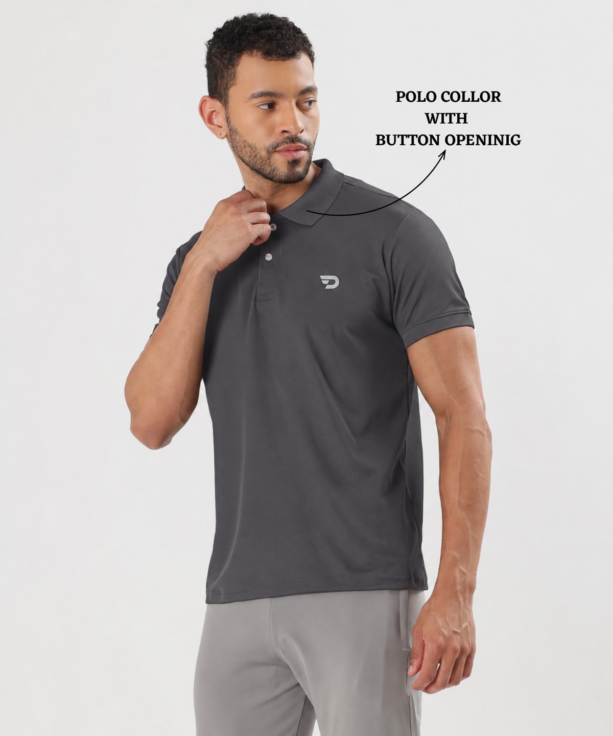Premium imported Matty Lycra Polo T-shirt | GSM 200 | Regular Fit | DOD