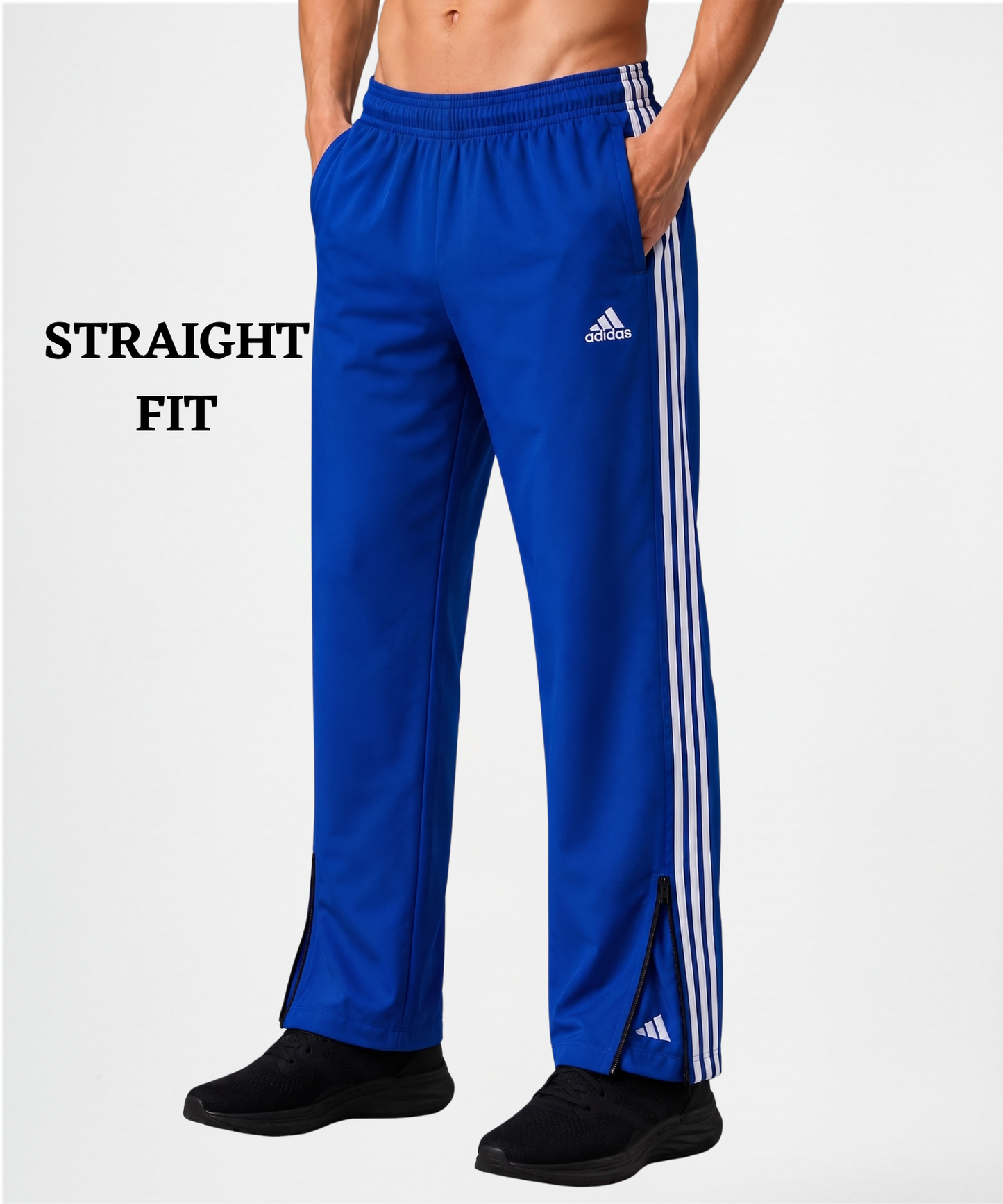 Imported Ns Terry Lycra Lower (GSM 180) Straight Cut-Boot Cut