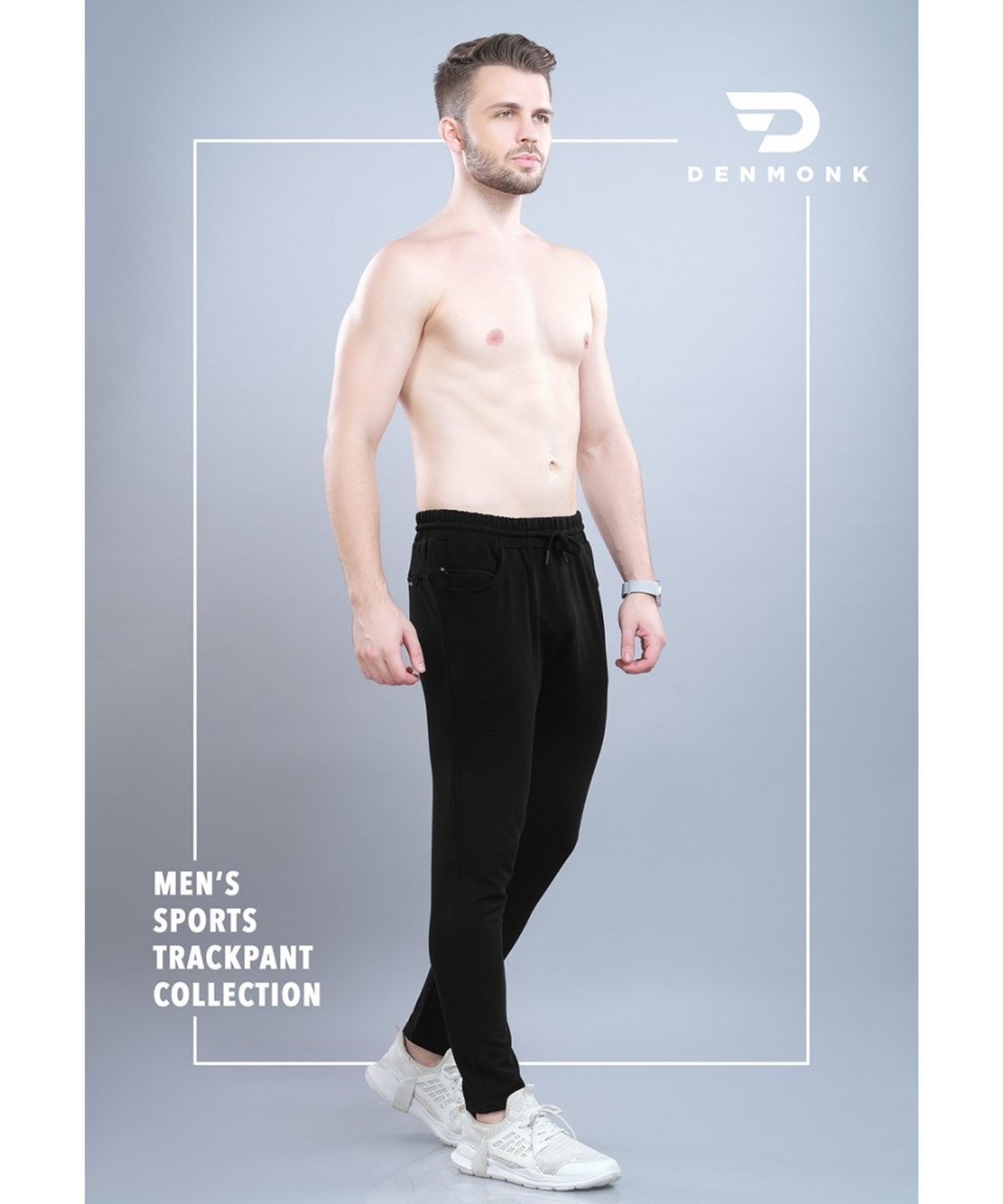D-Pocket Trackpant – Imported Dobby Lycra With Back Pocket | 280 GSM | Slim Fit