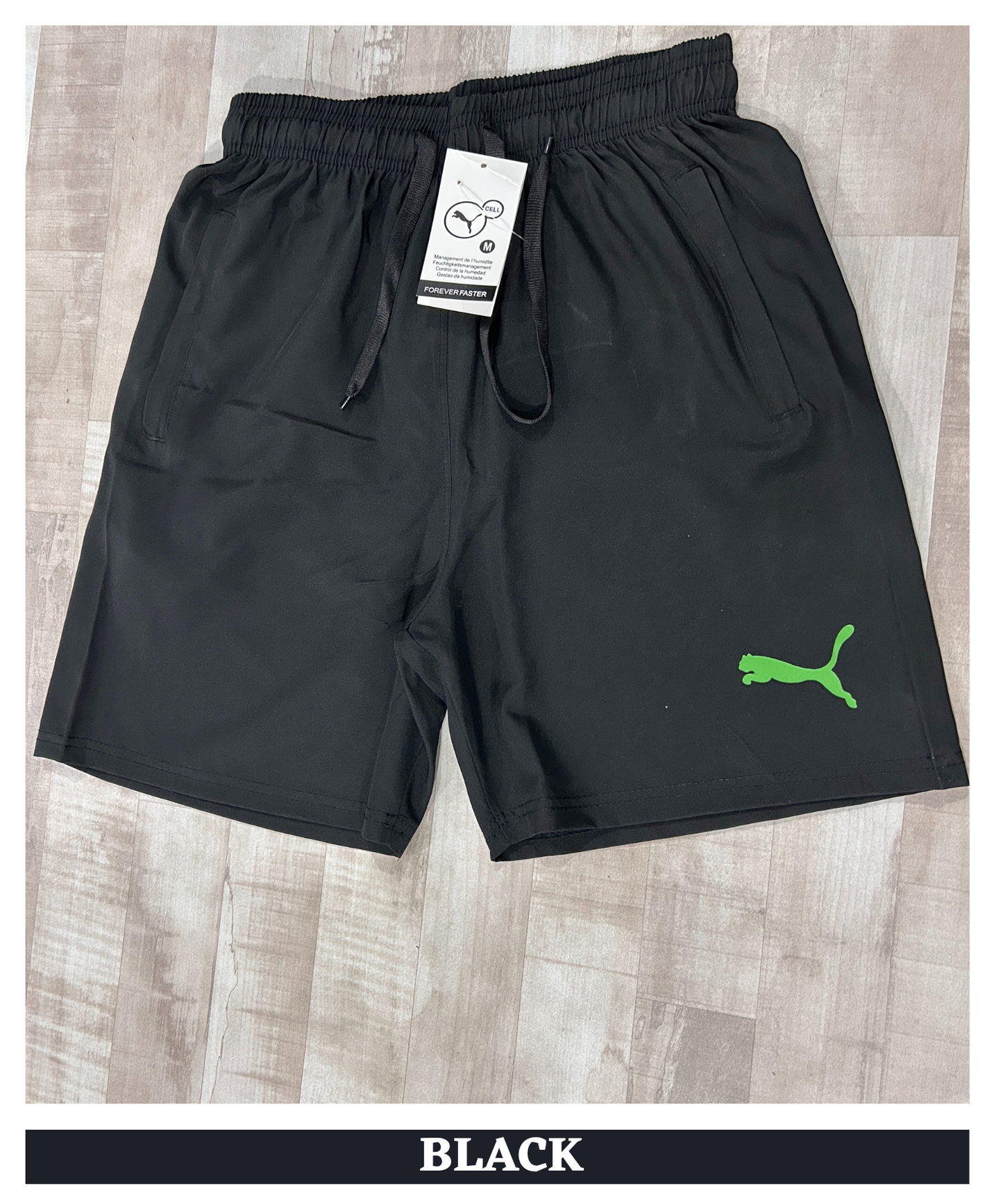 Imported Ns Parachute Lycra Shorts (15% Lycra GSM 130)