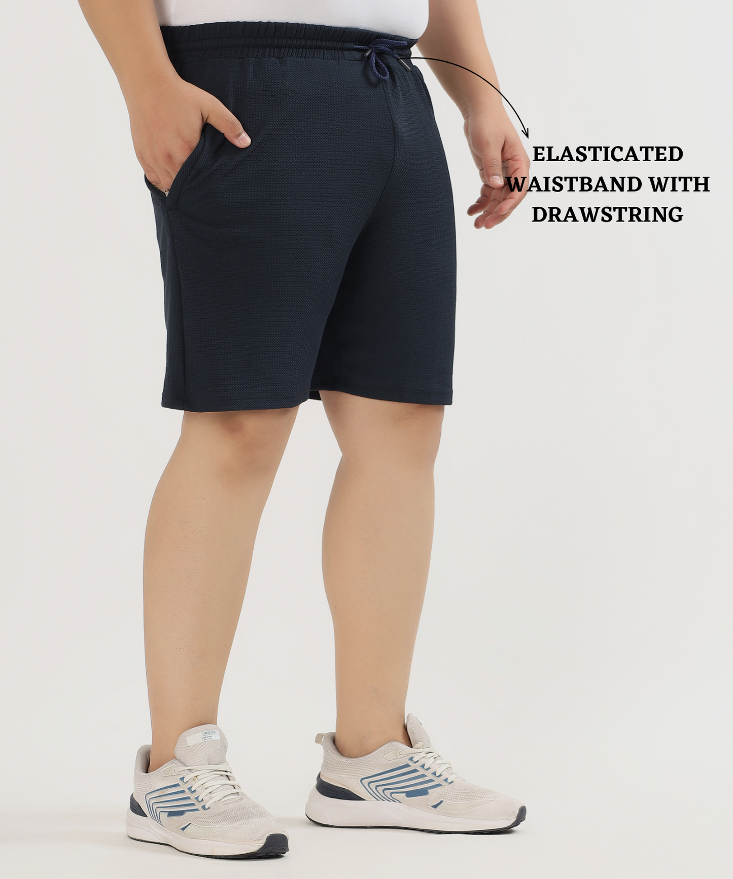 KararaFlex Plus Size Shorts – Imported Karara Lycra (250 GSM)