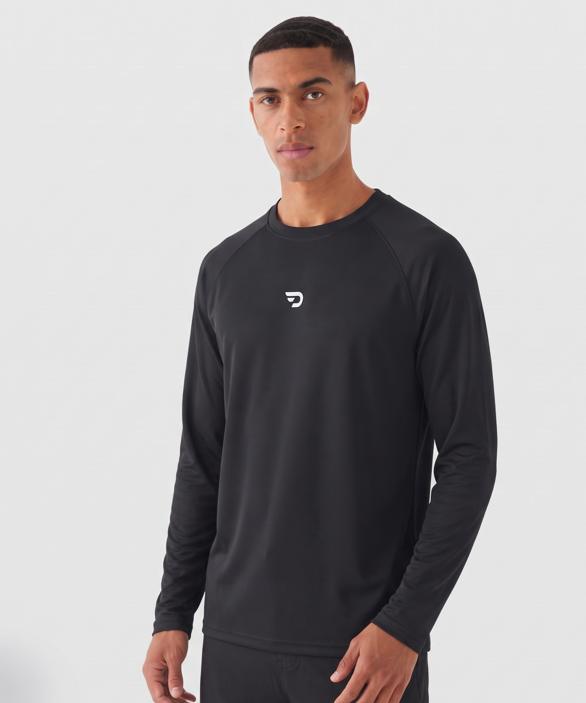 Denmonk Men's Imported Micro Bird Eye Raglan Full Sleeve T-Shirt | 180 GSM | Regular Fit