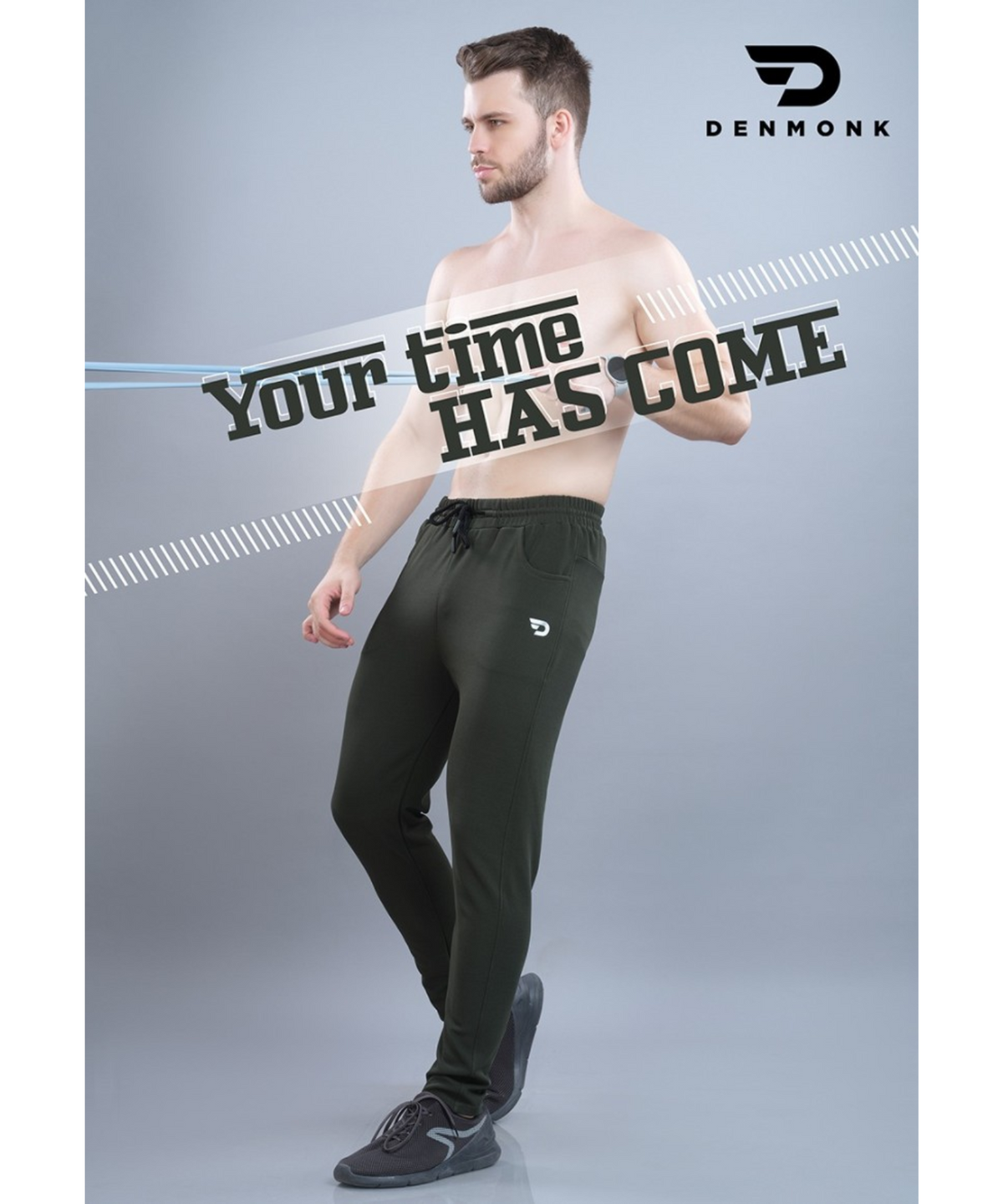 D-Pocket Trackpant – Imported Dobby Lycra With Back Pocket | 280 GSM | Slim Fit