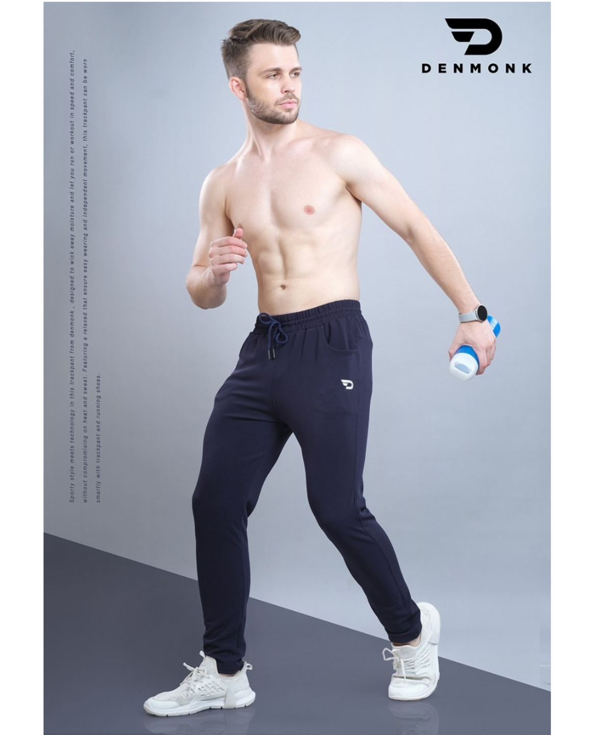 D-Pocket Trackpant – Imported Dobby Lycra With Back Pocket | 280 GSM | Slim Fit