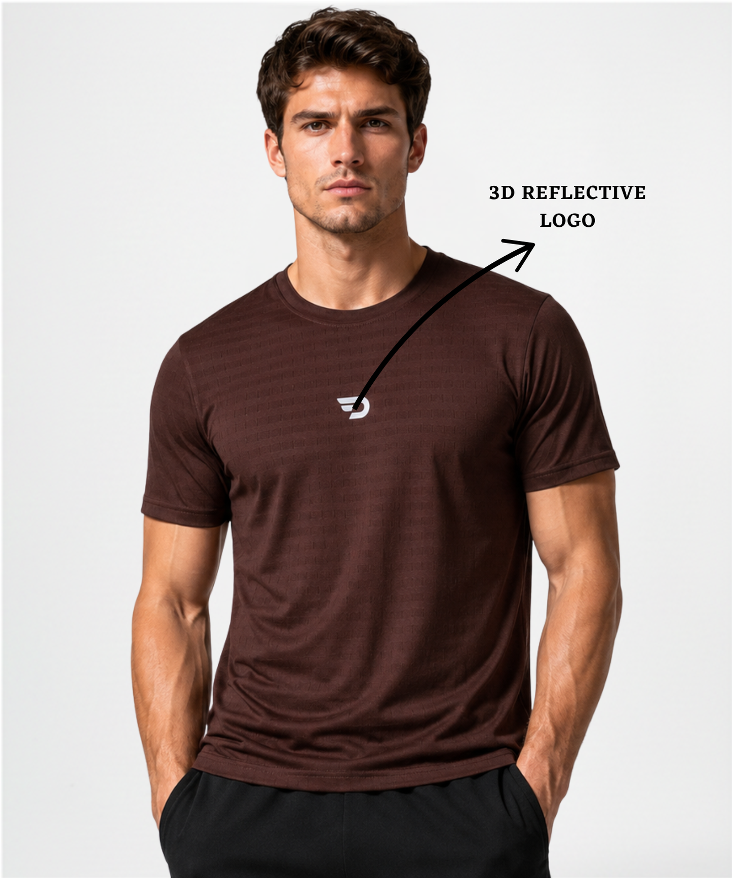 Men's Premium Imported Mesh Lycra Sports T-Shirt | 170 GSM Lightweight Fabric